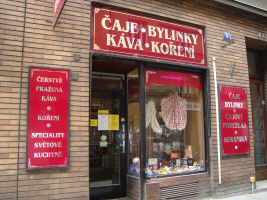Prodejna k�vy, ko�en� a bylinek